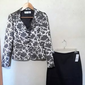 TAHARI S. Levine 2pc Skirt Suit NWT